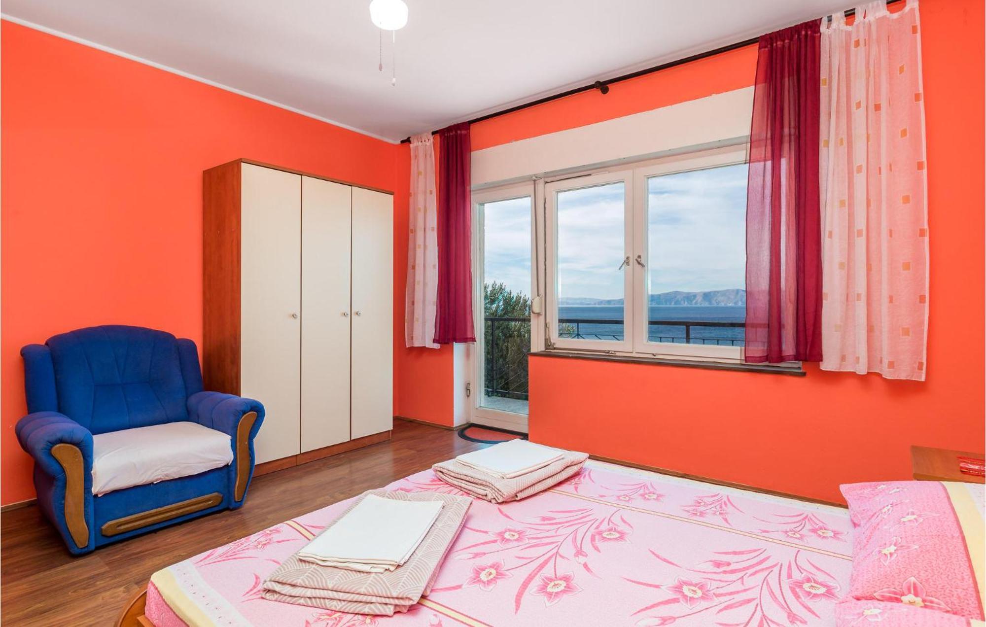 Amazing Apartment In Senj With House Sea View Bagian luar foto