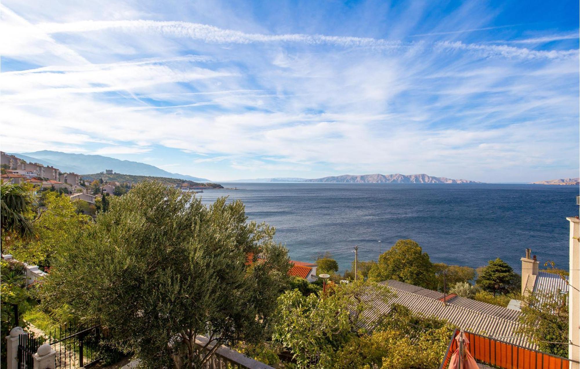 Amazing Apartment In Senj With House Sea View Bagian luar foto