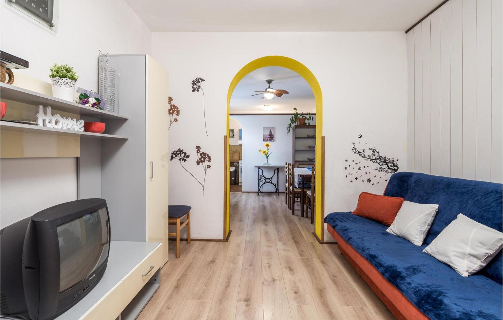 Amazing Apartment In Senj With House Sea View Bagian luar foto