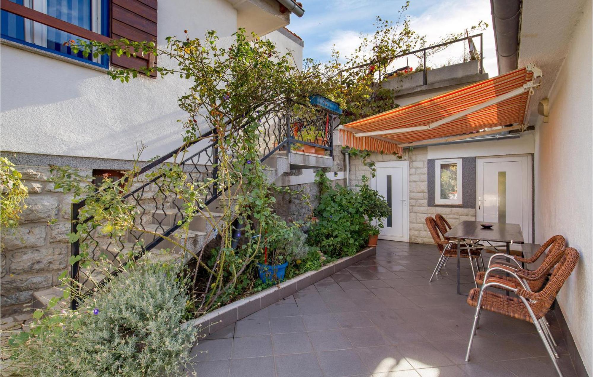 Amazing Apartment In Senj With House Sea View Bagian luar foto